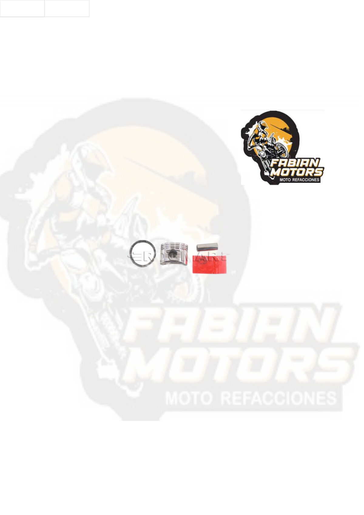 PISTON COMPLETO P/ PHANTOM-150/GY6-150 .25 C/ANILLOS (JUEGO)