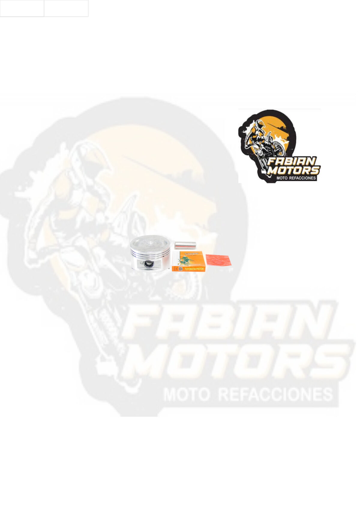 PISTON COMPLETO P/ PHANTOM-150/GY6-150 .75 C/ANILLOS (JUEGO)