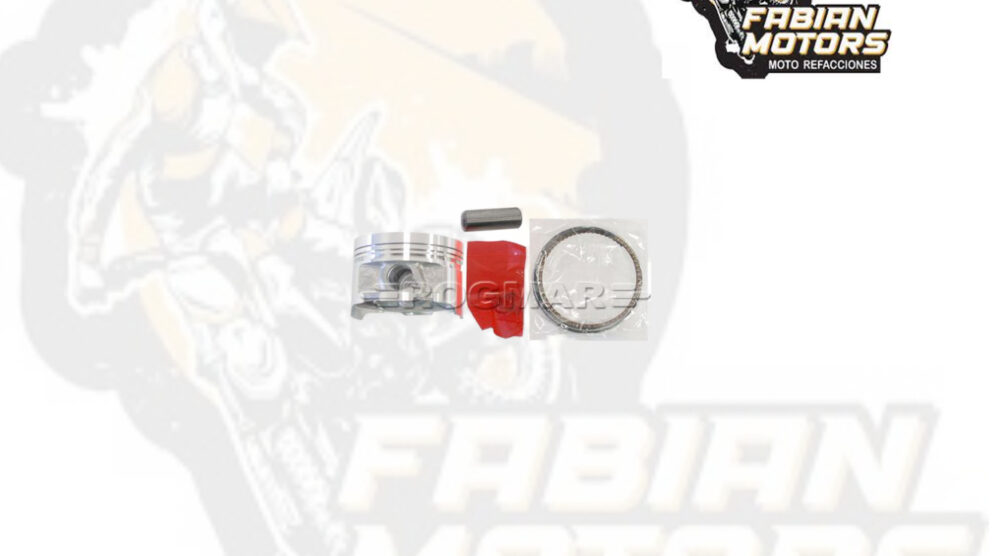125-065001-1 PISTON COMPLETO P/ CARGO/TITAN-125 M.N. .25 ANILLO CLASE "A" (JUEGO) TWN