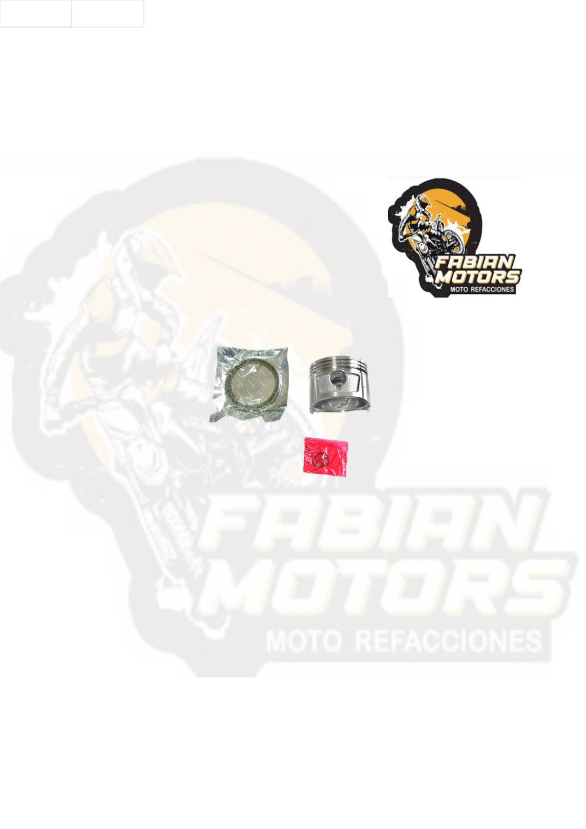 PISTON COMPLETO OMOTO P/ DM-150 .25
