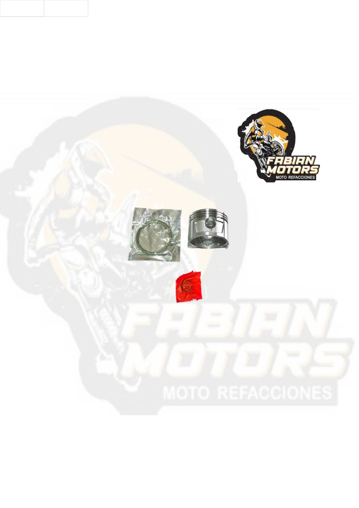 PISTON COMPLETO OMOTO P/ DM-150 .50