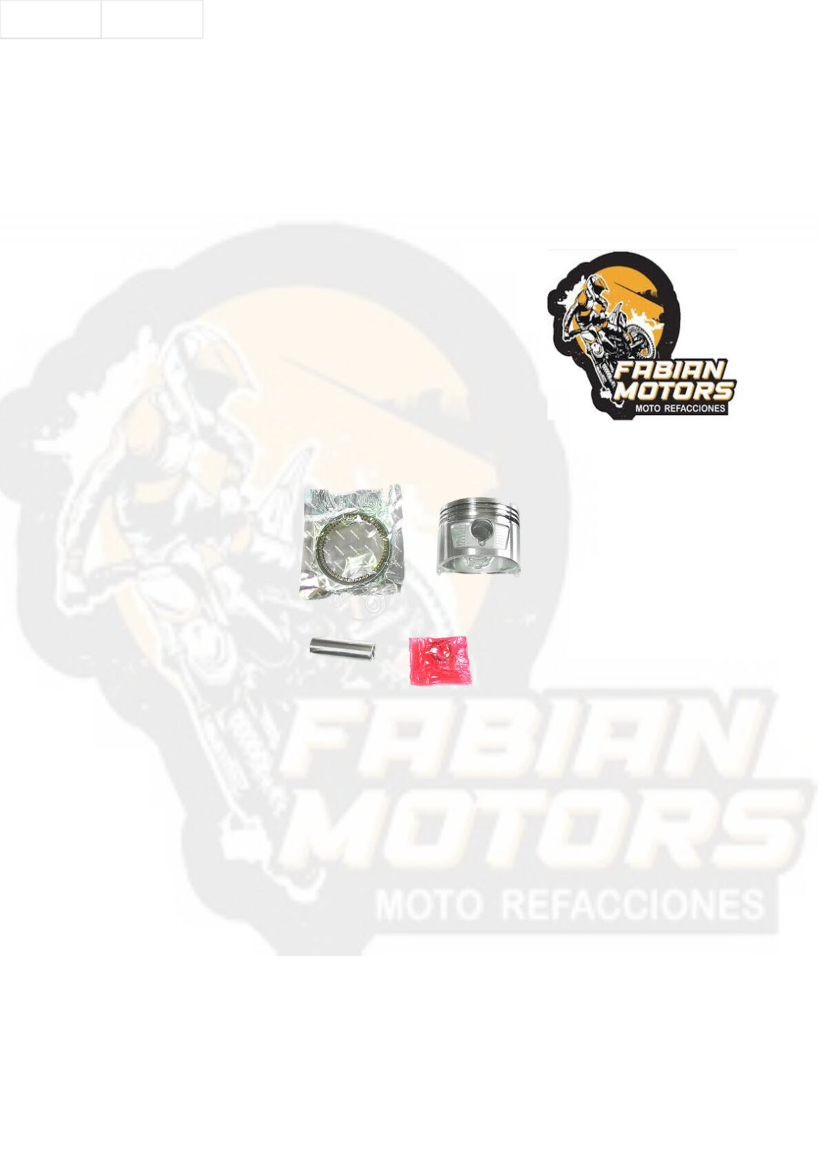 PISTON COMPLETO OMOTO P/ DM-150 STD