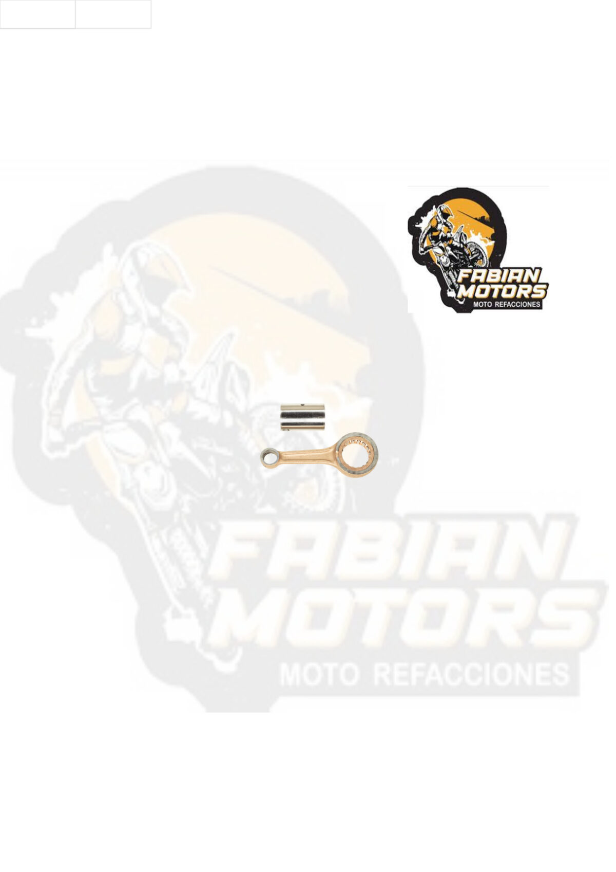 BIELA COMPLETA SUNGO P/ YBR-125 EXPRESS (JUEGO)