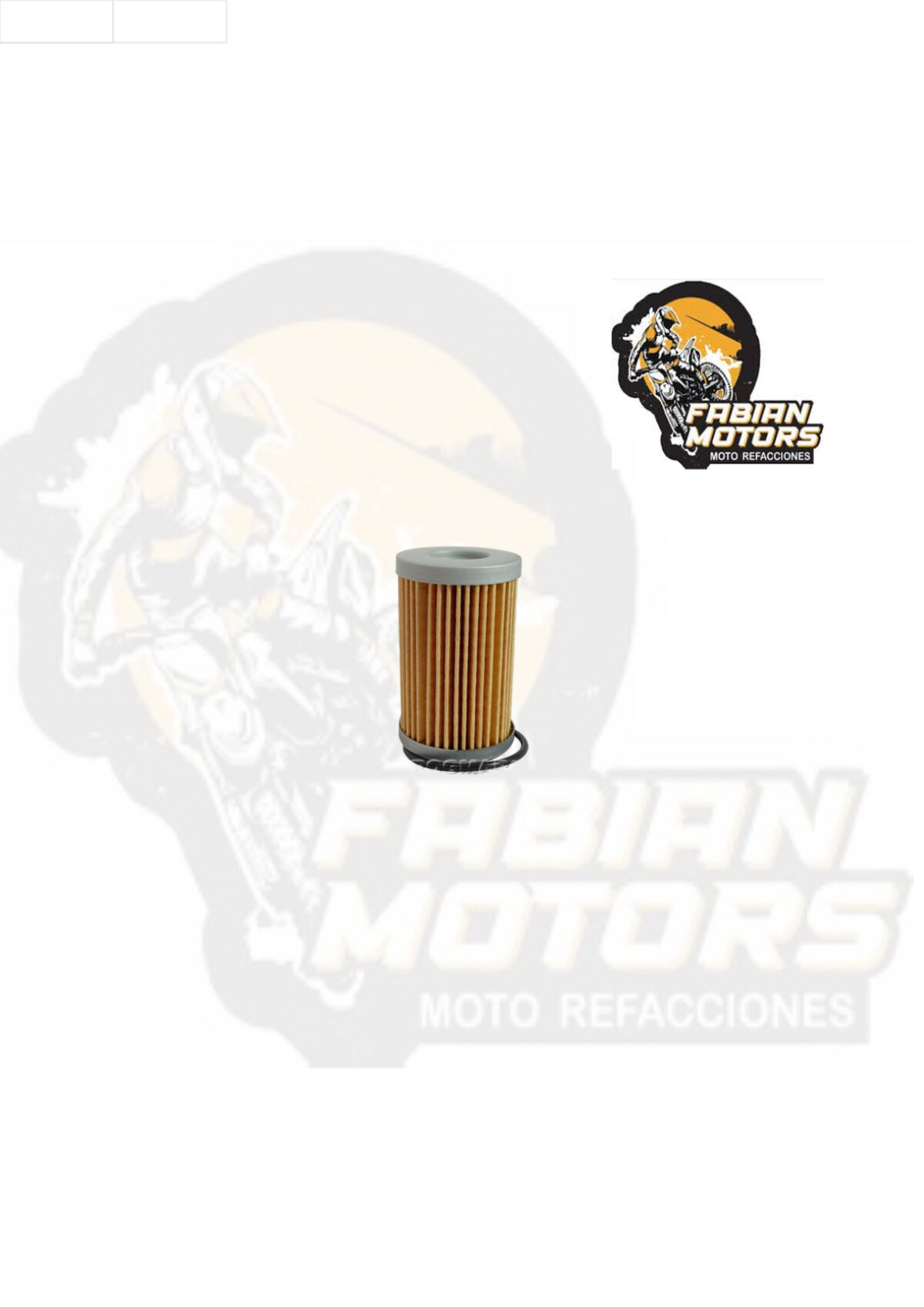 FILTRO ACEITE ND P/ KT-250 EXC RACING '03-'06/ KTM-400 EGS, EXC, EXE '04-'05, P/ NS-200 TWN (155)