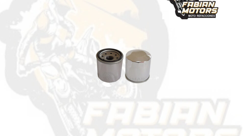 FILTRO ACEITE ND P/ VT-600CD/VT600C, P/ YFM-350,400,450 KODIAK '00-'06, P/ YFM-660 GRIZZLY, P/ SPORTSMAN 500 '00-'11 CROMADO TWN (303)