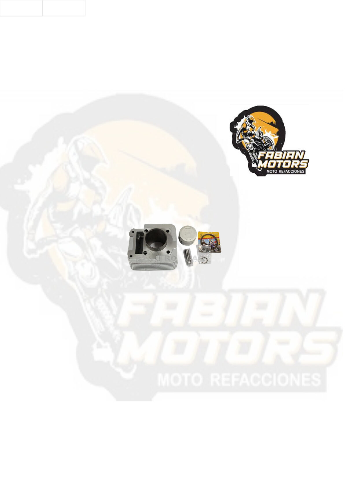 CILINDRO COMPLETO SUNGO P/ YBR-125 EXPRESS