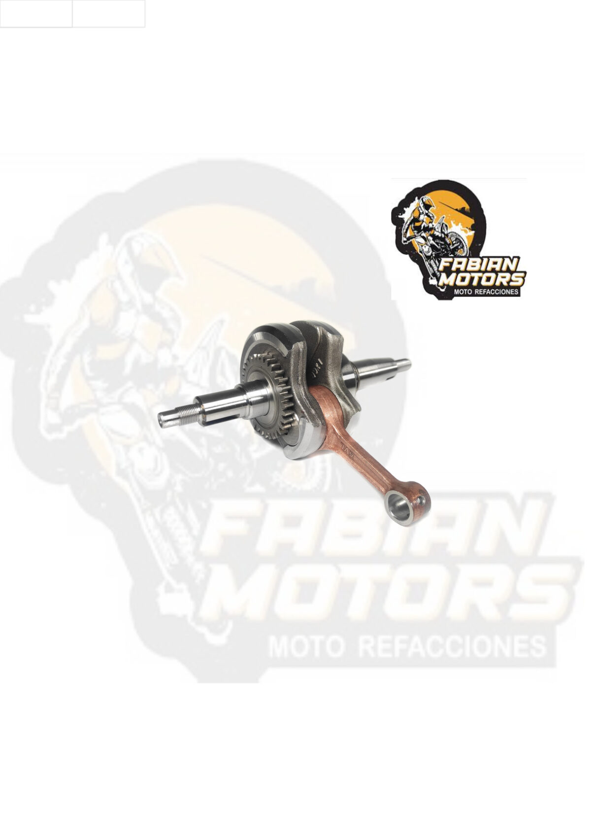 CIGÜEÑAL COMPLETO P/ YBR-125 EXPRESS, P/ YBR-125, P/ YB-125, P/ XTZ-125