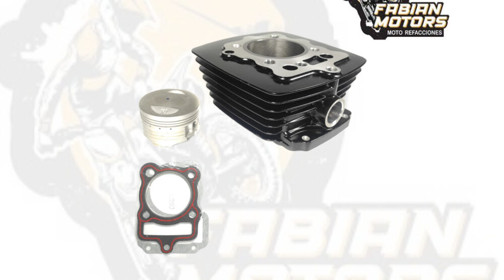CILINDRO COMPLETO PERNO DELGADO P/ FT-150, P/ FT-150GT GRAFITO, P/ FT-150 GTS, P/ DT-150 SPORT, P/ DT-150 DELIVERY