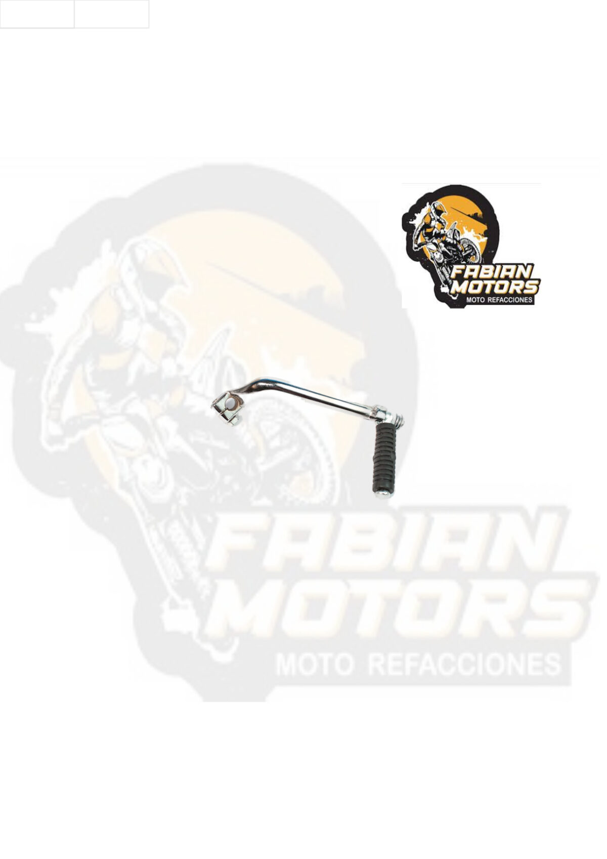 128-143007 PEDAL ARRANQUE P/ XT-110RT '20, P/ XT 110RT II '17-'19, P/ XT-110 '20, P/ X-110 '17-'19, P/ AT-110 '17-'20