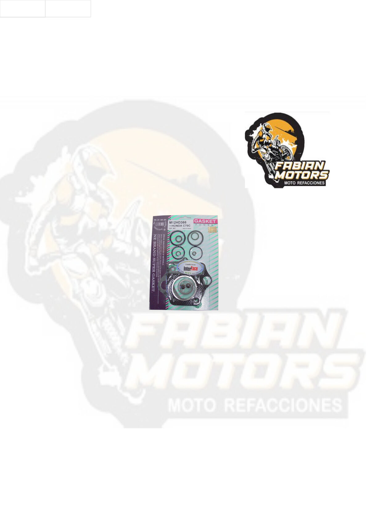 EMPAQUES CABEZA P/ C-90 "A" (JUEGO) TWN