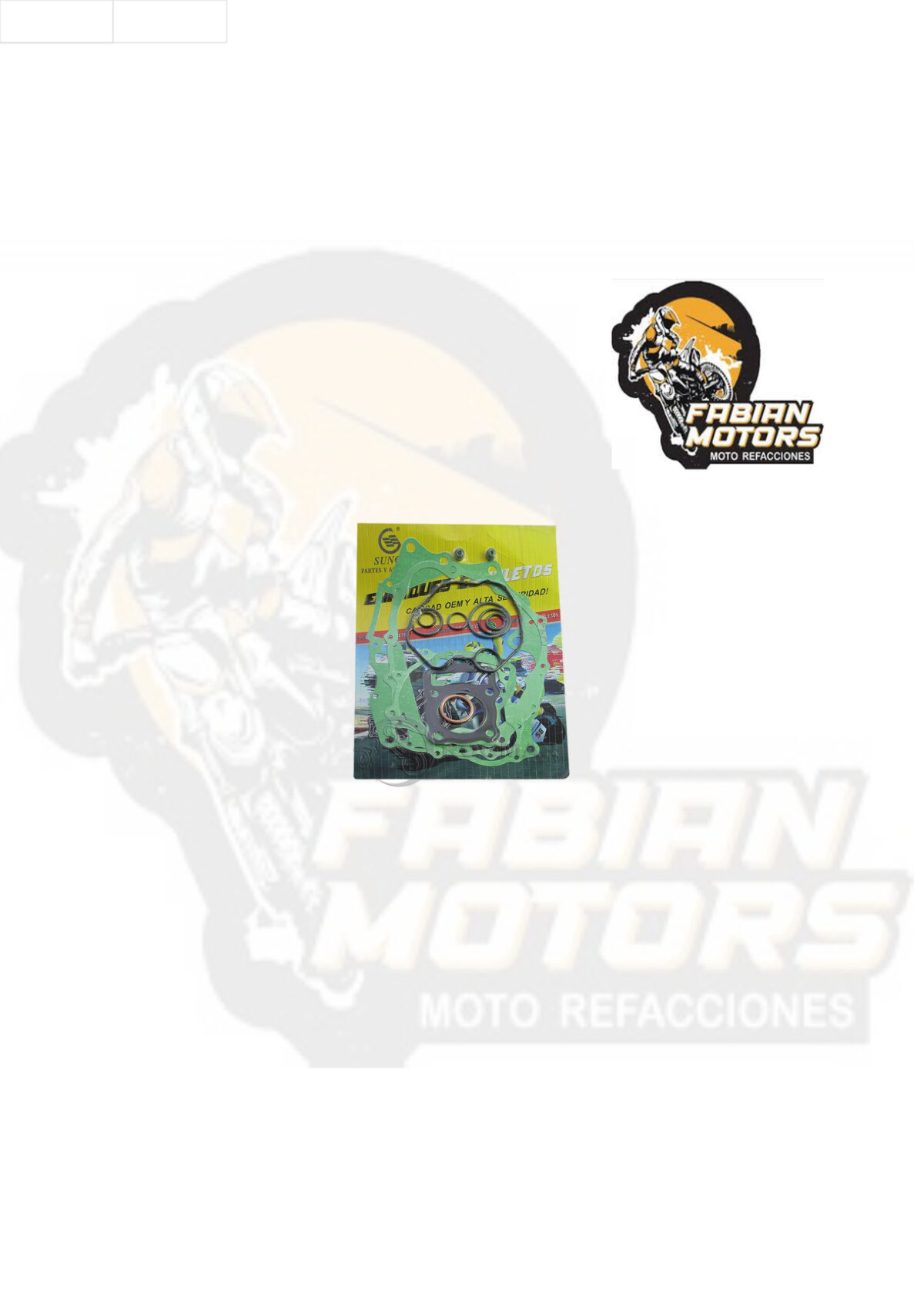 EMPAQUES COMPLETOS C/ LIGAS P/ CARGO-125 (`04) (JUEGO)