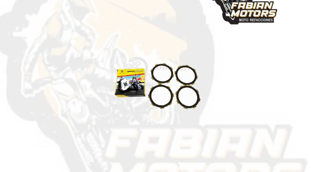 DISCO PASTA EMBRAGRE P/ YBR-125 EXPRESS (JUEGO)