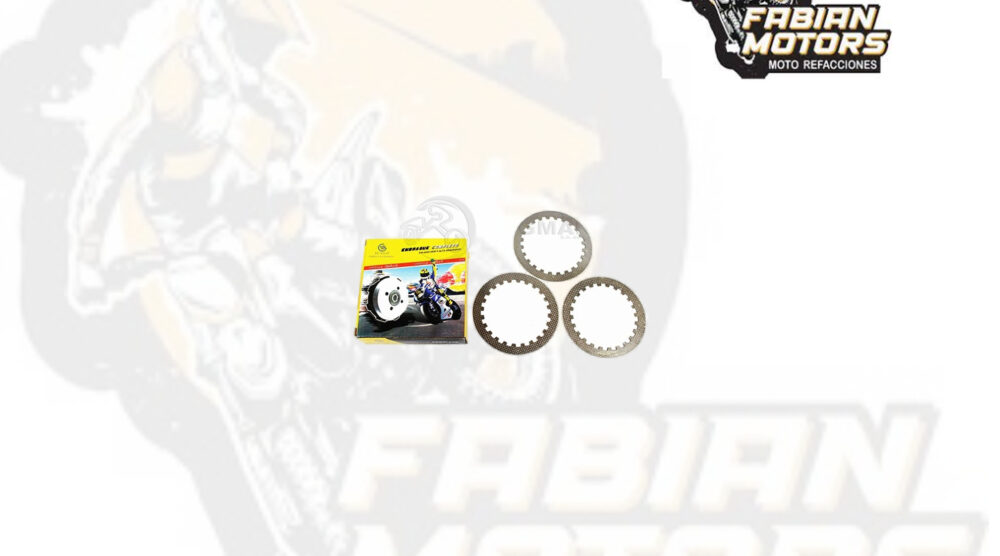 DISCO LAMINA EMBRAGRE P/ YBR-125 EXPRESS (JUEGO)