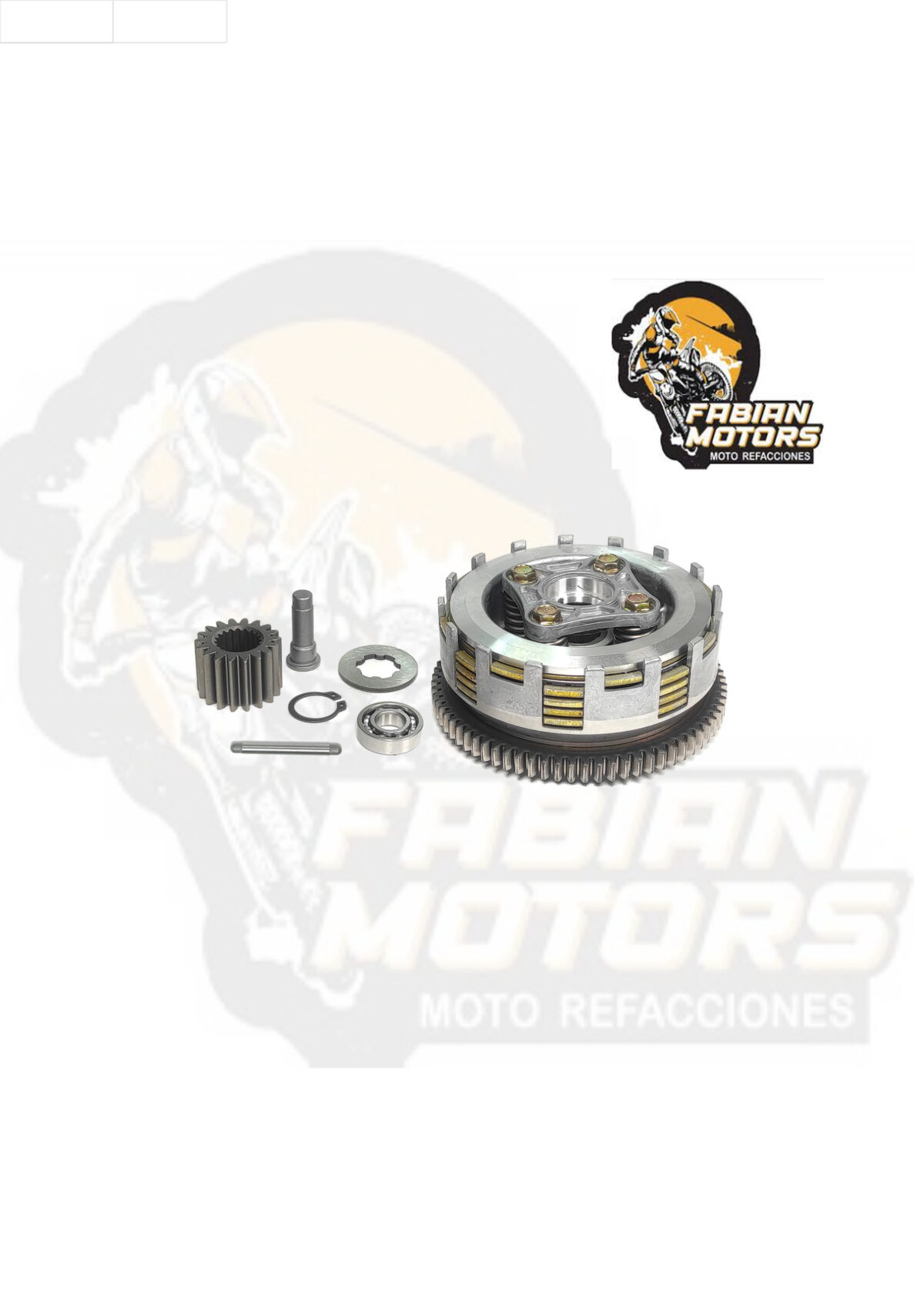 EMBRAGUE COMPLETO P/ FT-125, P/ DM-125, P/ DT-125 DELIVERY, P/ 125Z