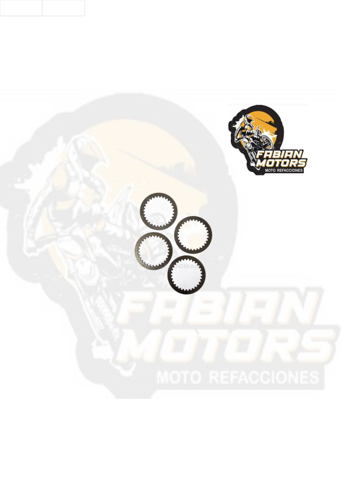 DISCO LAMINA EMBRAGUE P/ EN-125 HU (JUEGO)