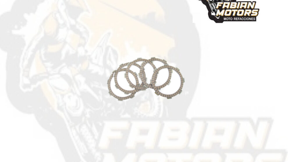 DISCO PASTA EMBRAGUE P/ CARGO-125, P/ TOOL-125, P/ CG-125, P/ FT-150, P/ FT-125  (JUEGO) TWN