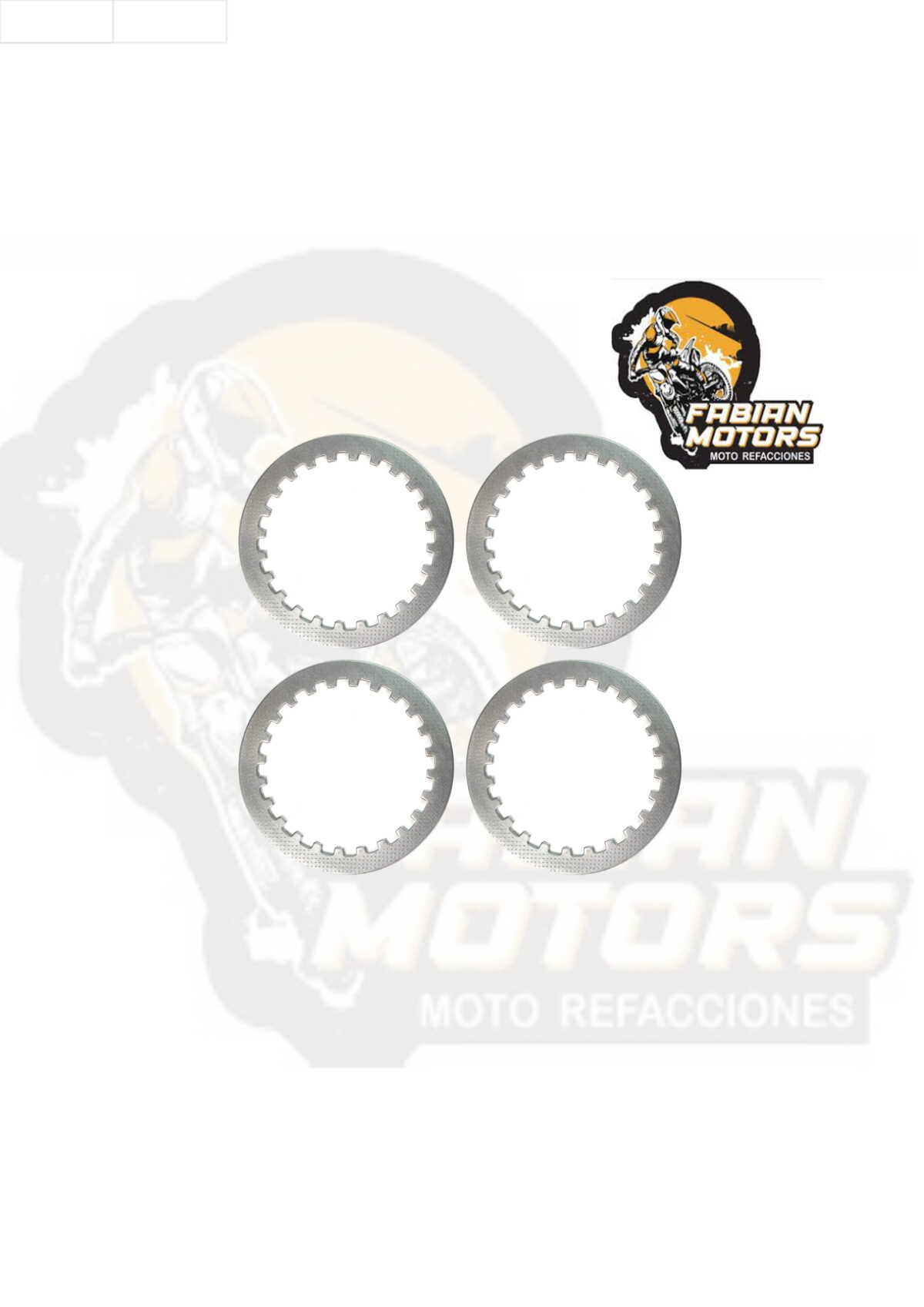 DISCO LAMINA EMBRAGUE P/ CARGO-125 (JUEGO)