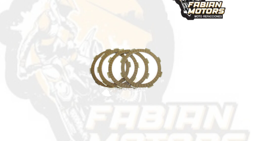 DISCO PASTA EMBRAGUE P/ RS200 (JUEGO)