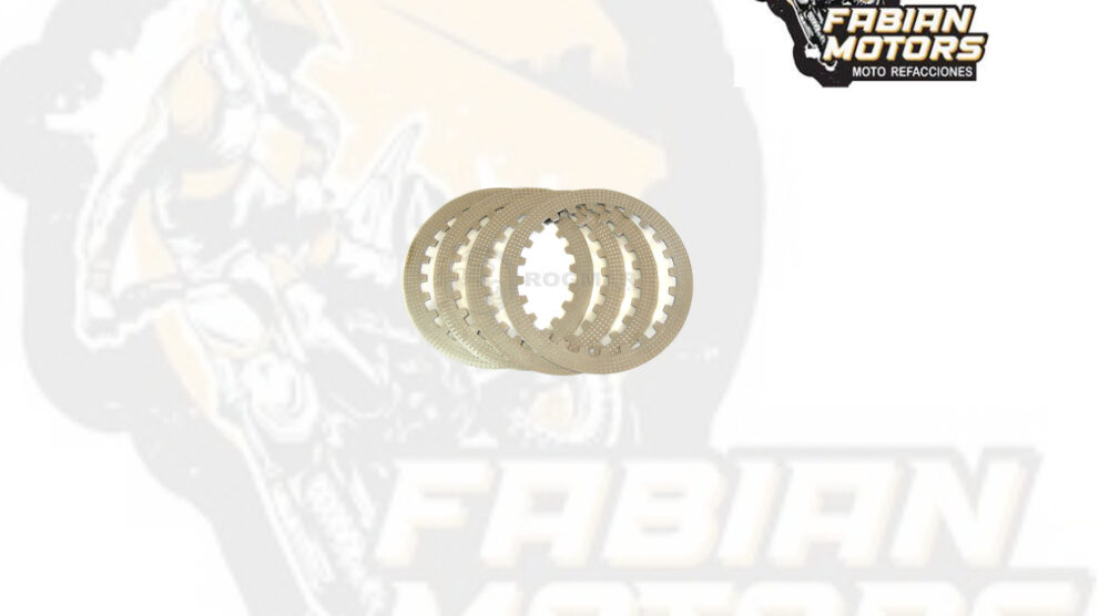 DISCO LAMINA EMBRAGUE P/ TOOL-125, P/ CG-125, P/ CARGO-125, P/ FT-150, P/ FT-125 (JUEGO)
