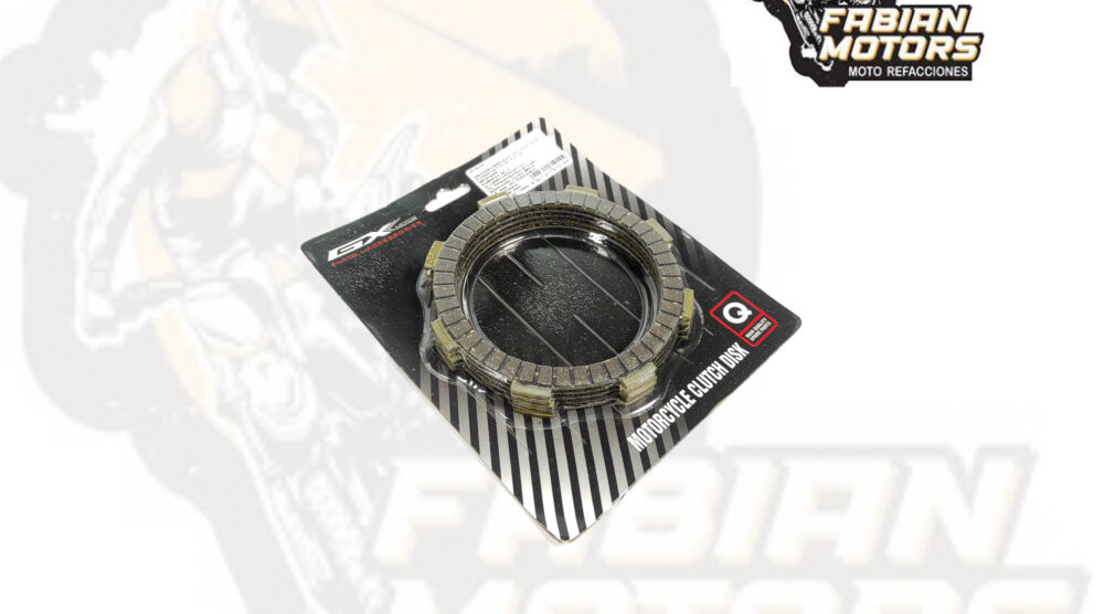 DISCO PASTA EMBRAGUE P/ TOOL-125, P/ CG-125, P/ CARGO-125, P/ FT-150, P/ FT-125 (JUEGO)