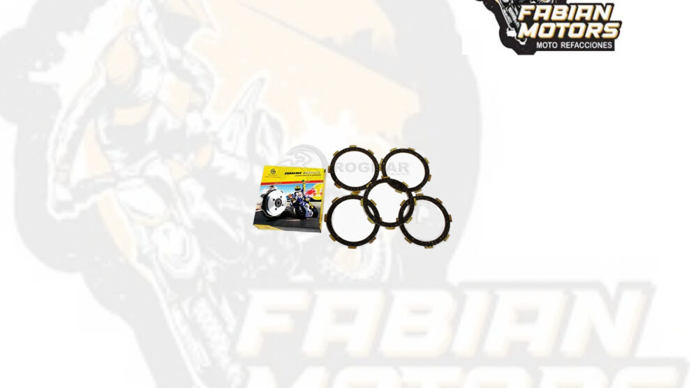 DISCO PASTA EMBRAGRE P/ GL-150 CARGO, P/ XR-150L, P/ XR-190L, P/ CB-190 (JUEGO)