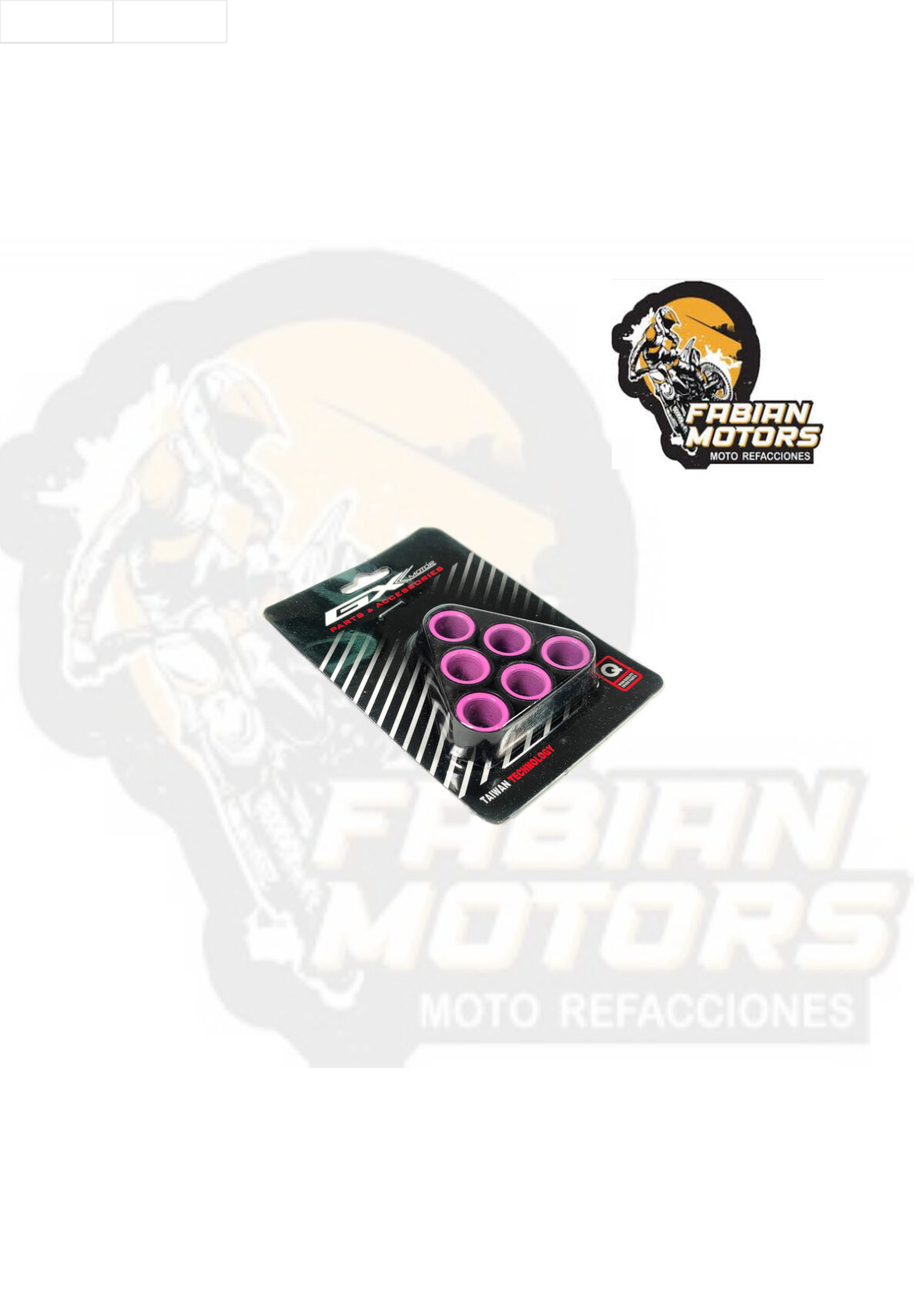 RODILLOS CONTRAPESO P/ DIO-110 (JUEGO)