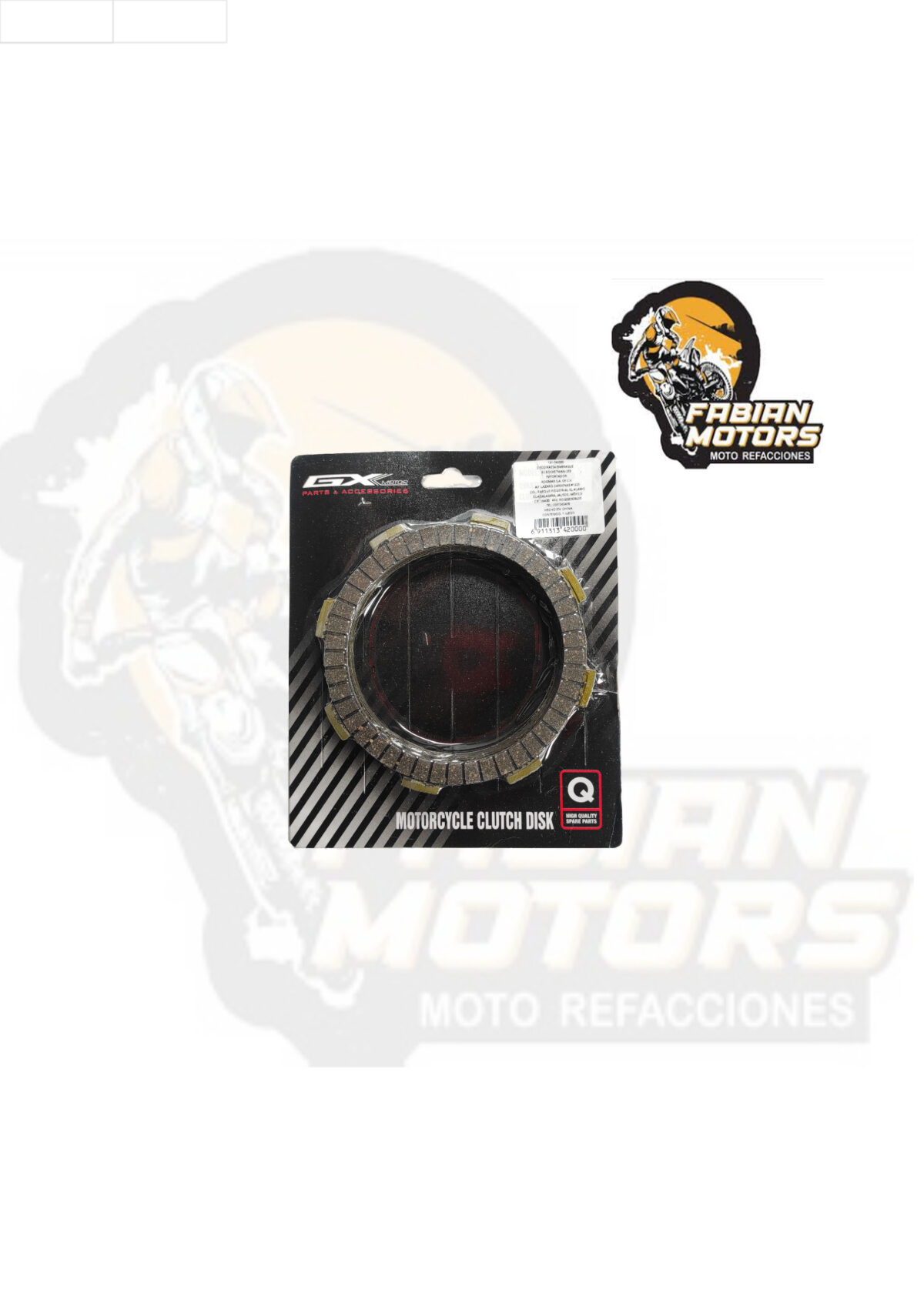 DISCO PASTA EMBRAGUE P/ ROCKETMAN 250 (JUEGO)