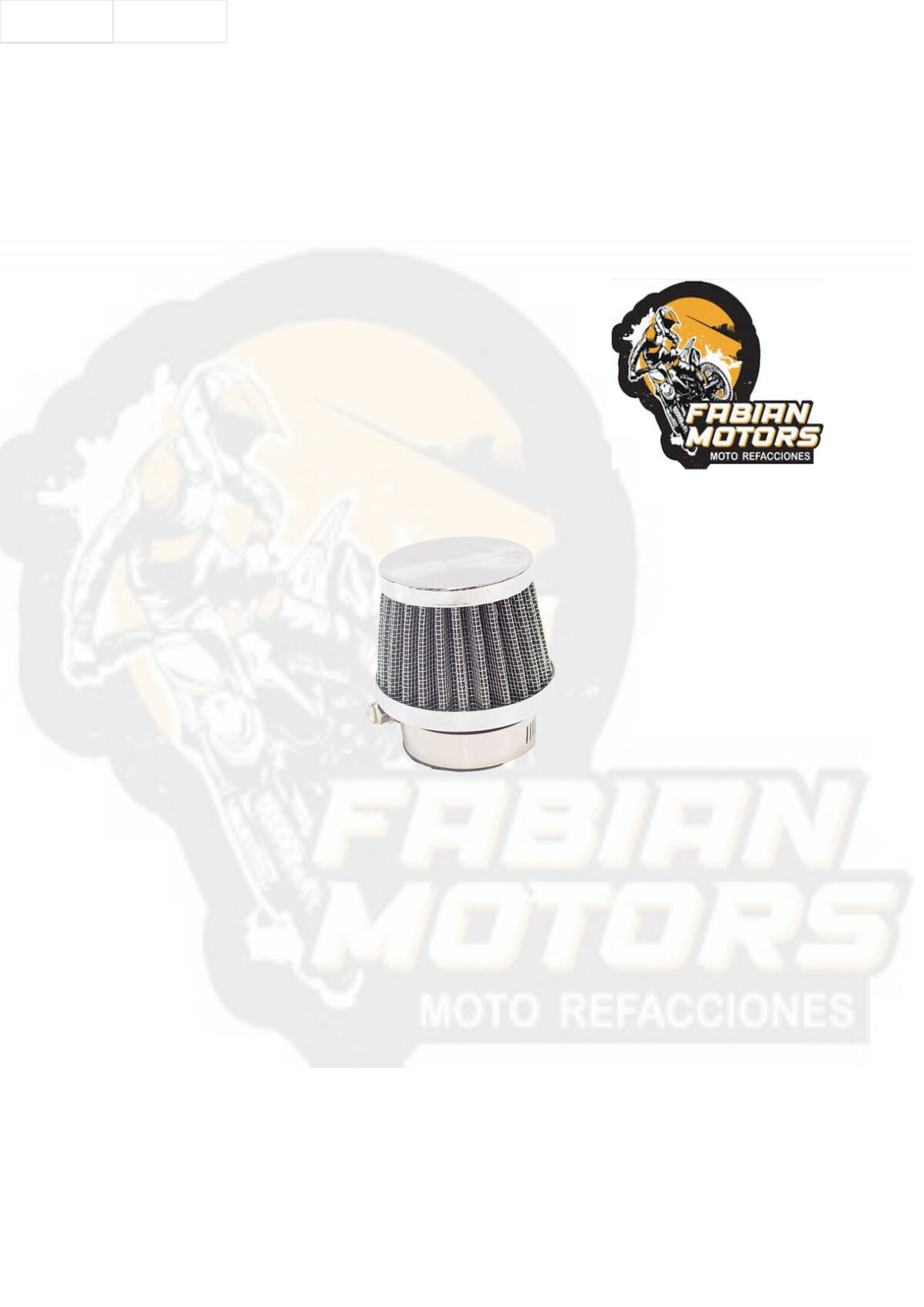 FILTRO AIRE UNIVERSAL CONICO 35MM