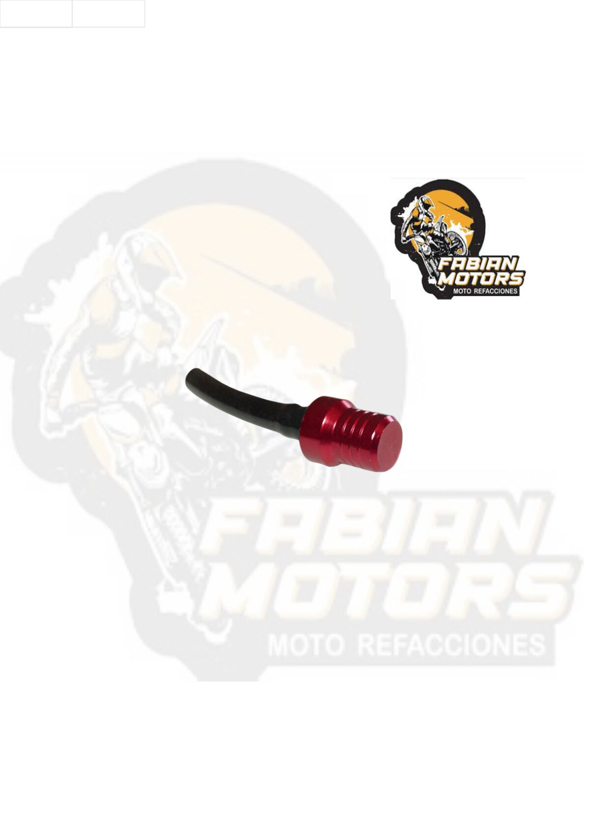 MANGUERA VENTILADORA TANQUE GASOLINA ROJA (PIEZA)