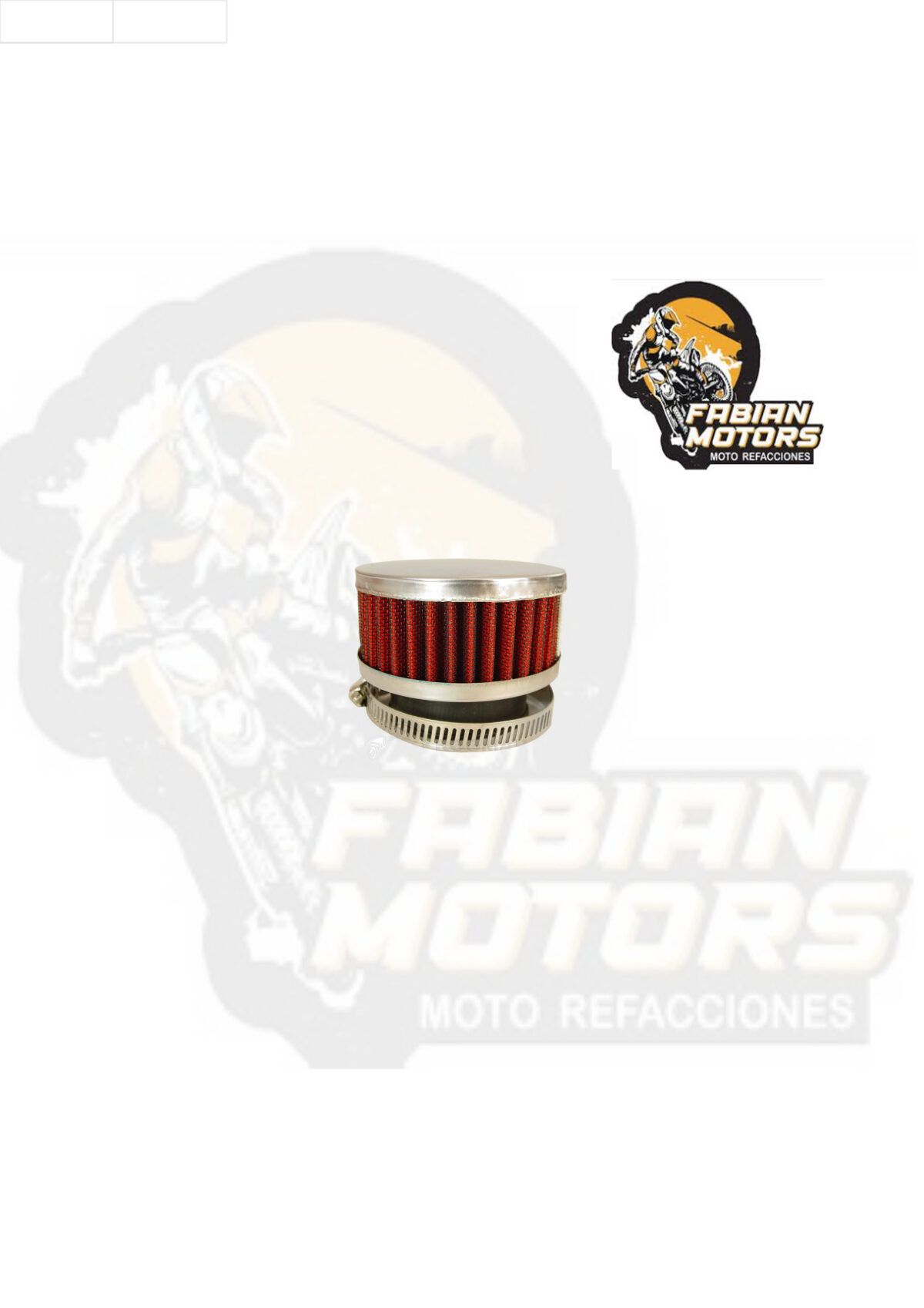 FILTRO AIRE UNIVERSAL CONICO 5CM ALTURA 52MM