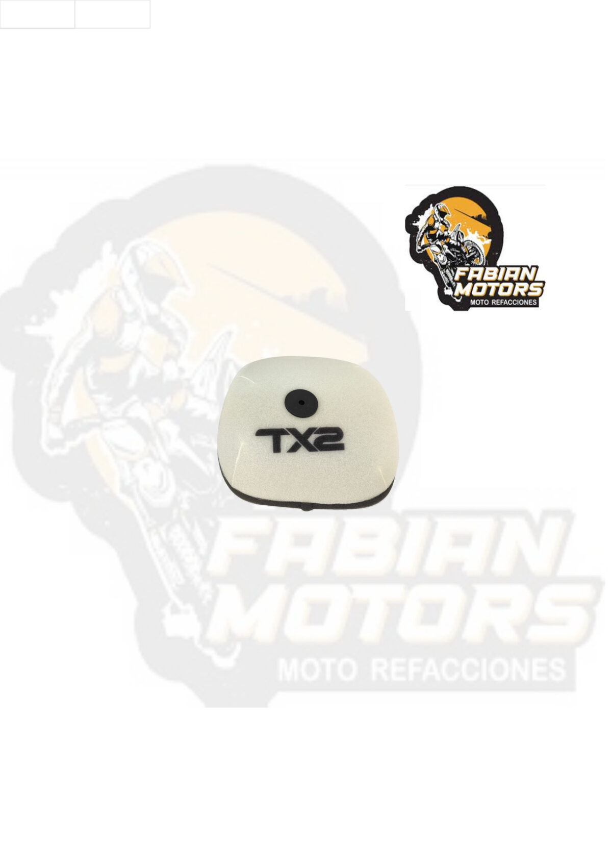 ELEMENTO FILTRO AIRE TECHX2 TX154216 P/  KTM 125 EXC '12-'13, P/ KTM 125 SX '11-'13