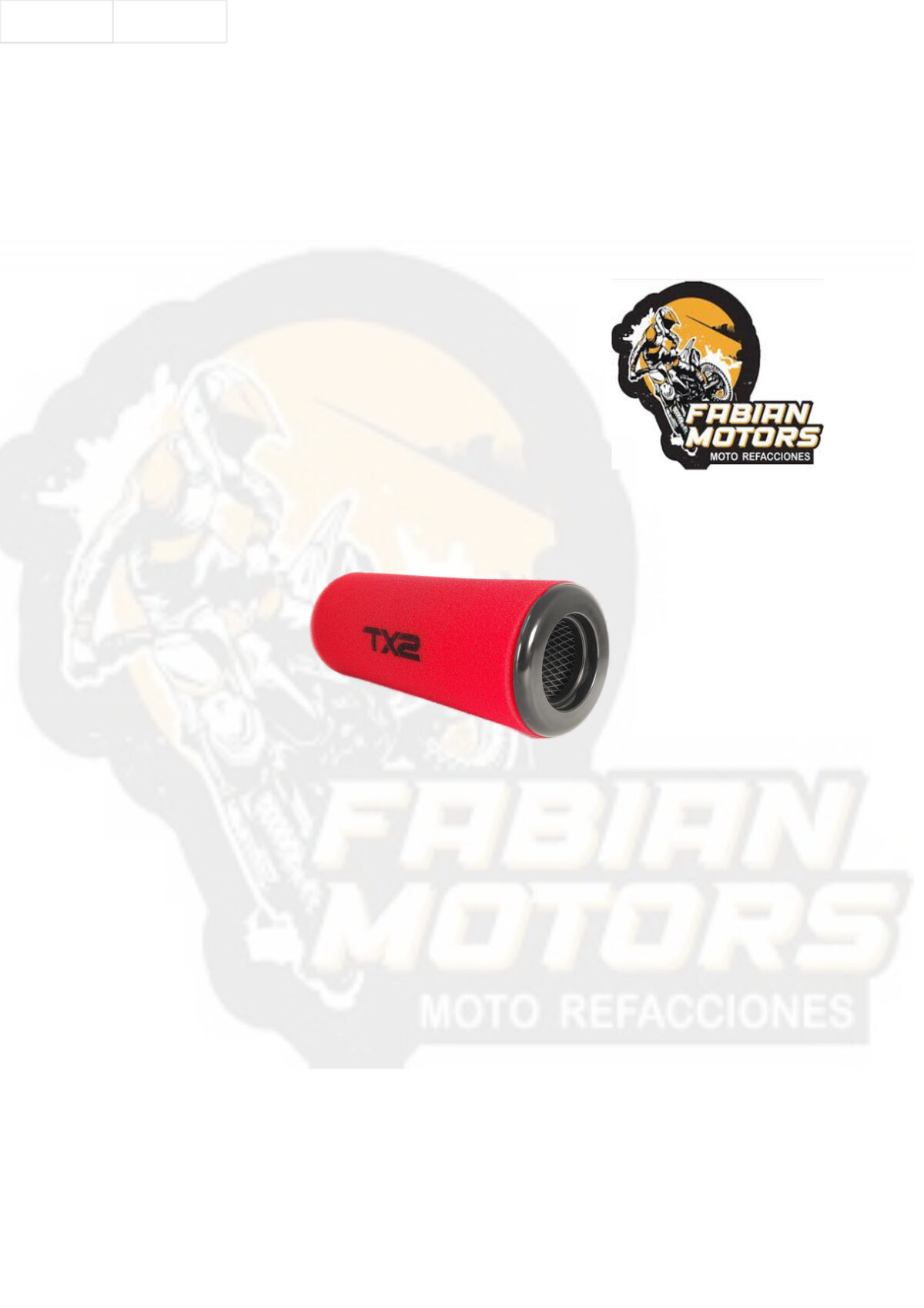 ELEMENTO FILTRO AIRE TECHX2 TX9017 P/ X3, P/ X3 XDS TURBO R (ESPONJA)