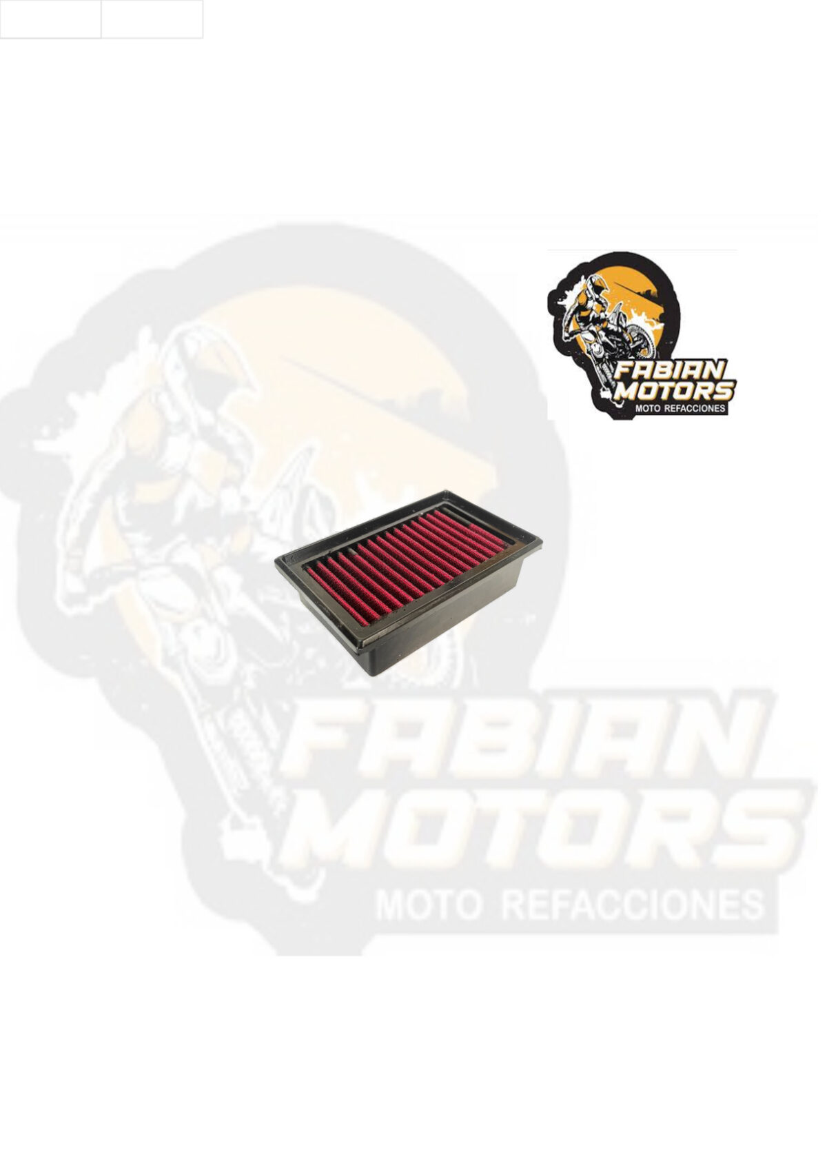 ELEMENTO FILTRO AIRE TECHX2 TX8006 P/ F800S '06-'11, P/ F800GS ADVENTURE '14-'18 (LAVABLE)