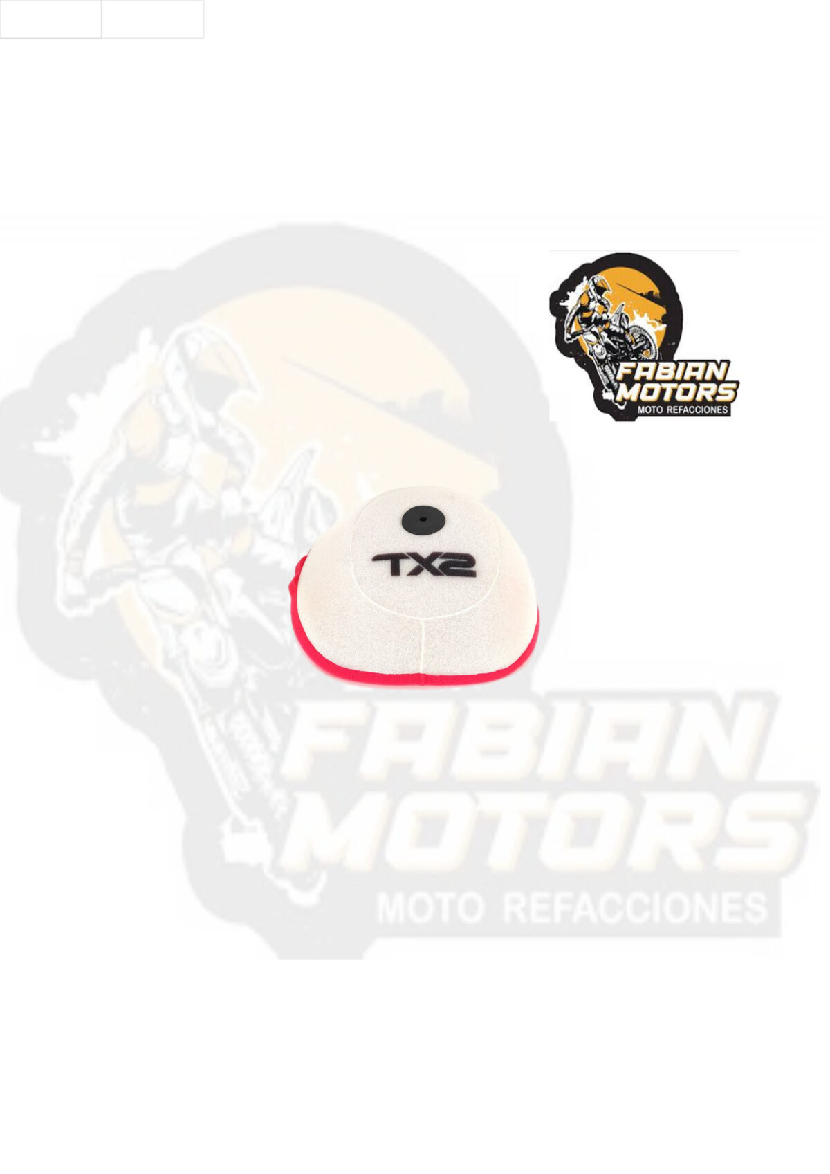ELEMENTO FILTRO AIRE TECHX2 TX154115 P/ KTM 250 SXF/XC-F '11-'15, P/ KTM 450 EXC/XCF-W '11-'16, P/ HUSQVARNA TC 250 '14-'15