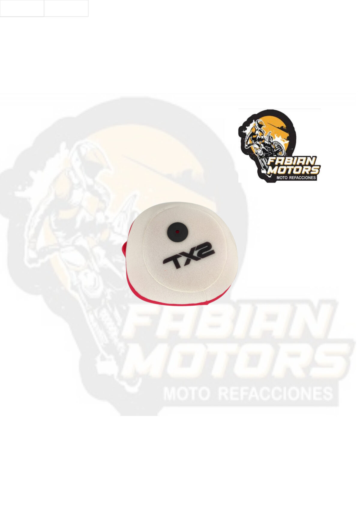 ELEMENTO FILTRO AIRE TECHX2 TX154114 P/ KTM 450 EXC '11-'16, P/ KTM 450 EXC-F '11-'16