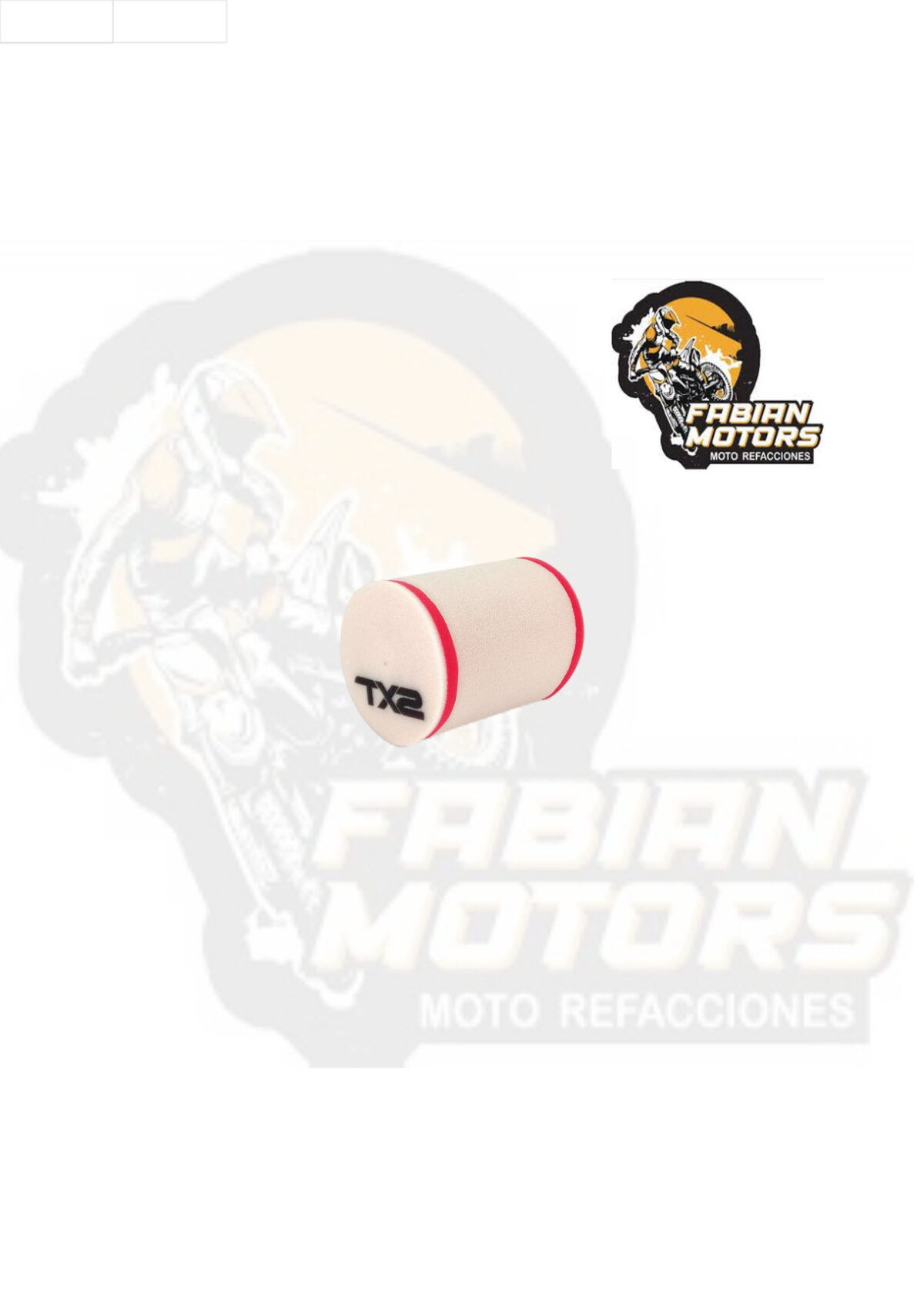 132-001052 ELEMENTO FILTRO AIRE TECHX2 TX153908 P/ VINSON 500 '02-'10, P/ KING QUAD 400 '02 '18