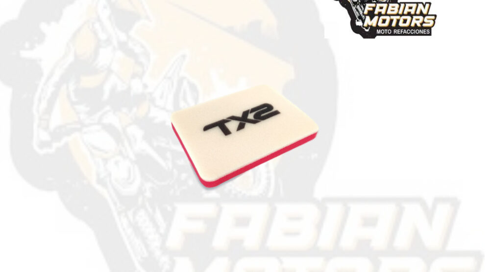 132-001056 ELEMENTO FILTRO AIRE TECHX2 TX154006 P/ KTM 50 SX '00-'08