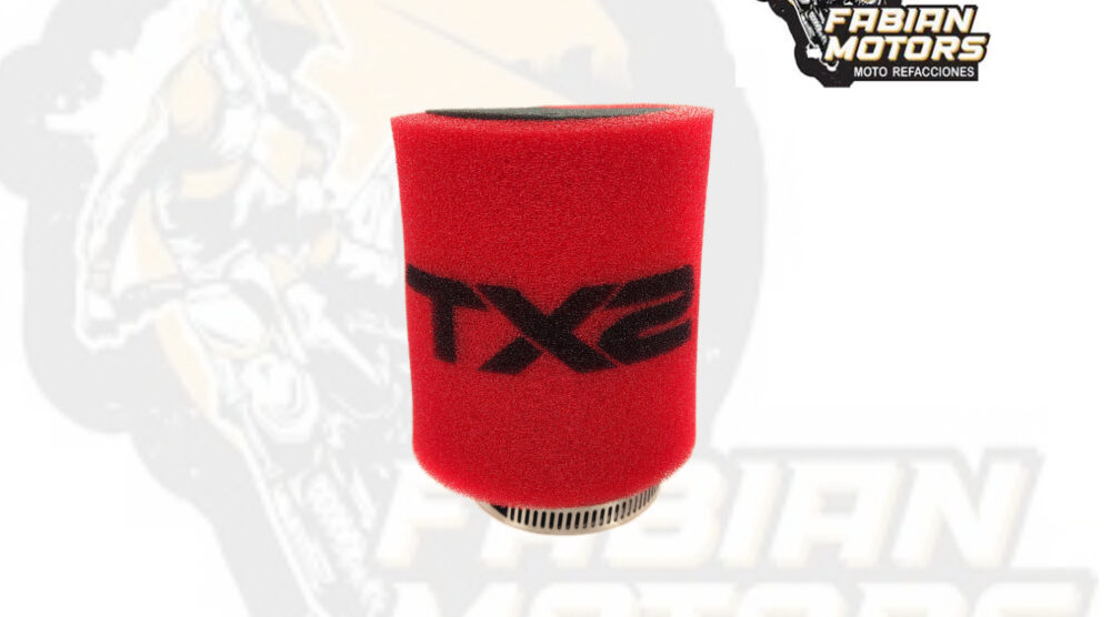 132-001066 ELEMENTO FILTRO AIRE TECHX2 UNIVERSAL P/ ATV'S (4182) (DIAMETRO INTERNO 44.4MM (1 3/4), DIAMETRO EXTERNO 88.9MM (3 1/2), ALTURA 101.60MM (4), (ESPONJA)