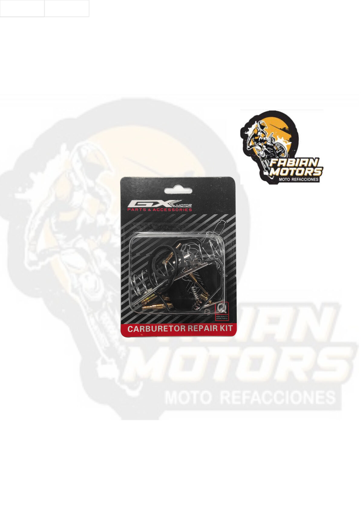 JUEGO REPARADOR CARBURADOR P/ XEVERUS 250, P/ 200Z