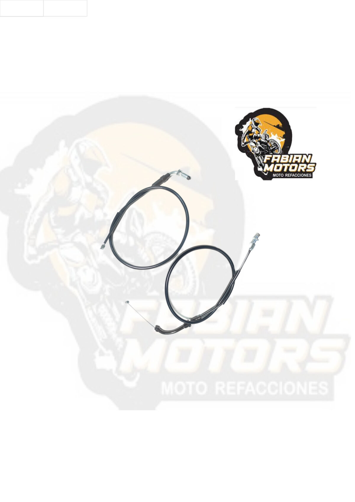 CABLE ACELERADOR (ABRIR/CERRAR) P/ CB-190R (JUEGO)