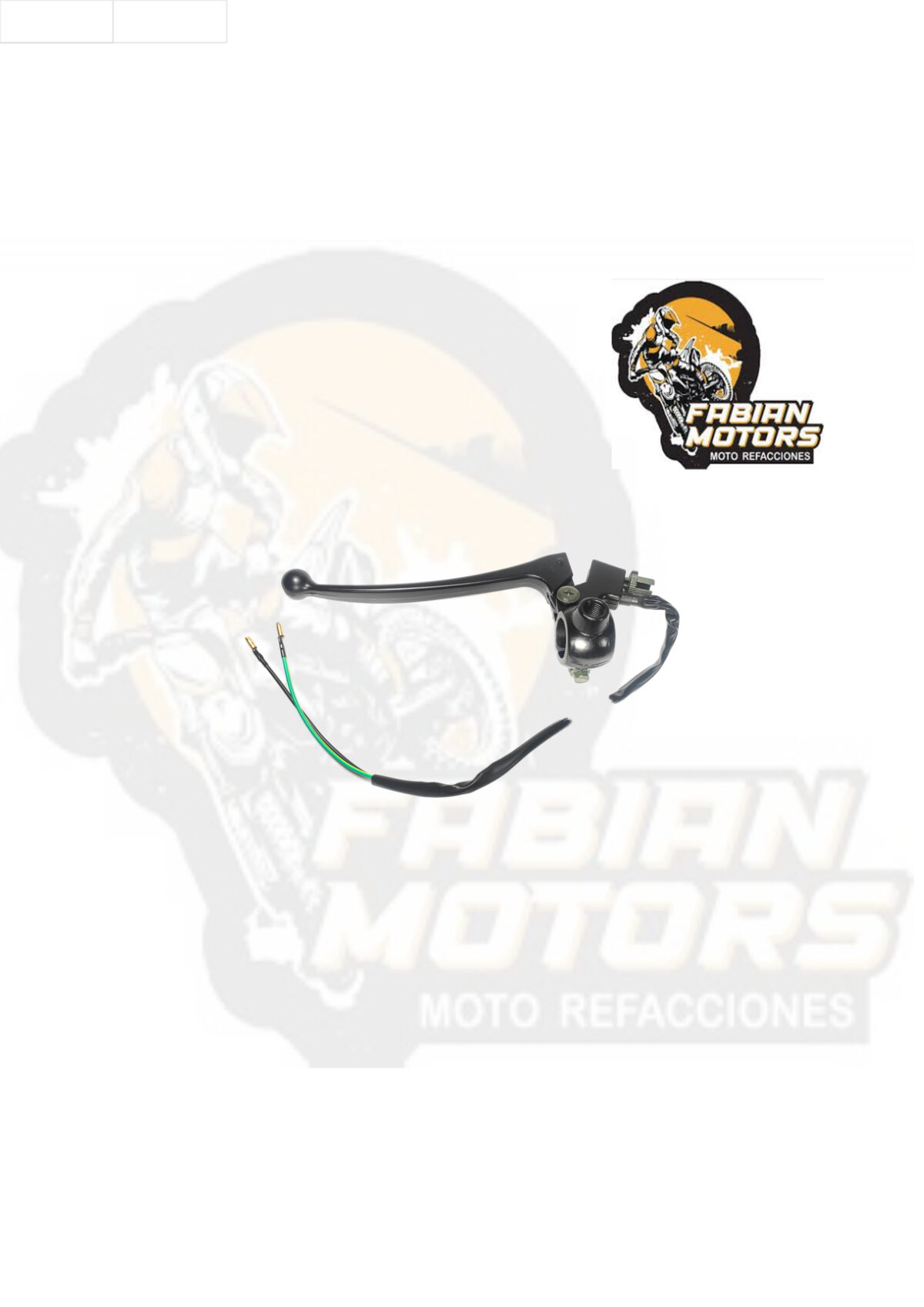 MANIJA EMBRAGUE C/ SOPORTE E INTERRUPTOR 12V P/ FT-125 (IZQUIERDA)