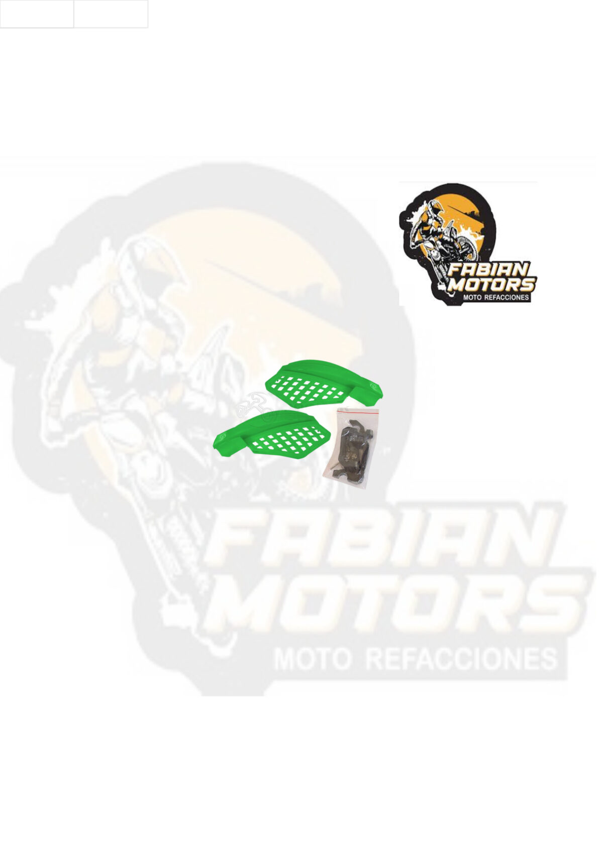 PROTECTOR DE MANIJA VERDE SCOOTER UNIVERSAL A-03 (JUEGO)