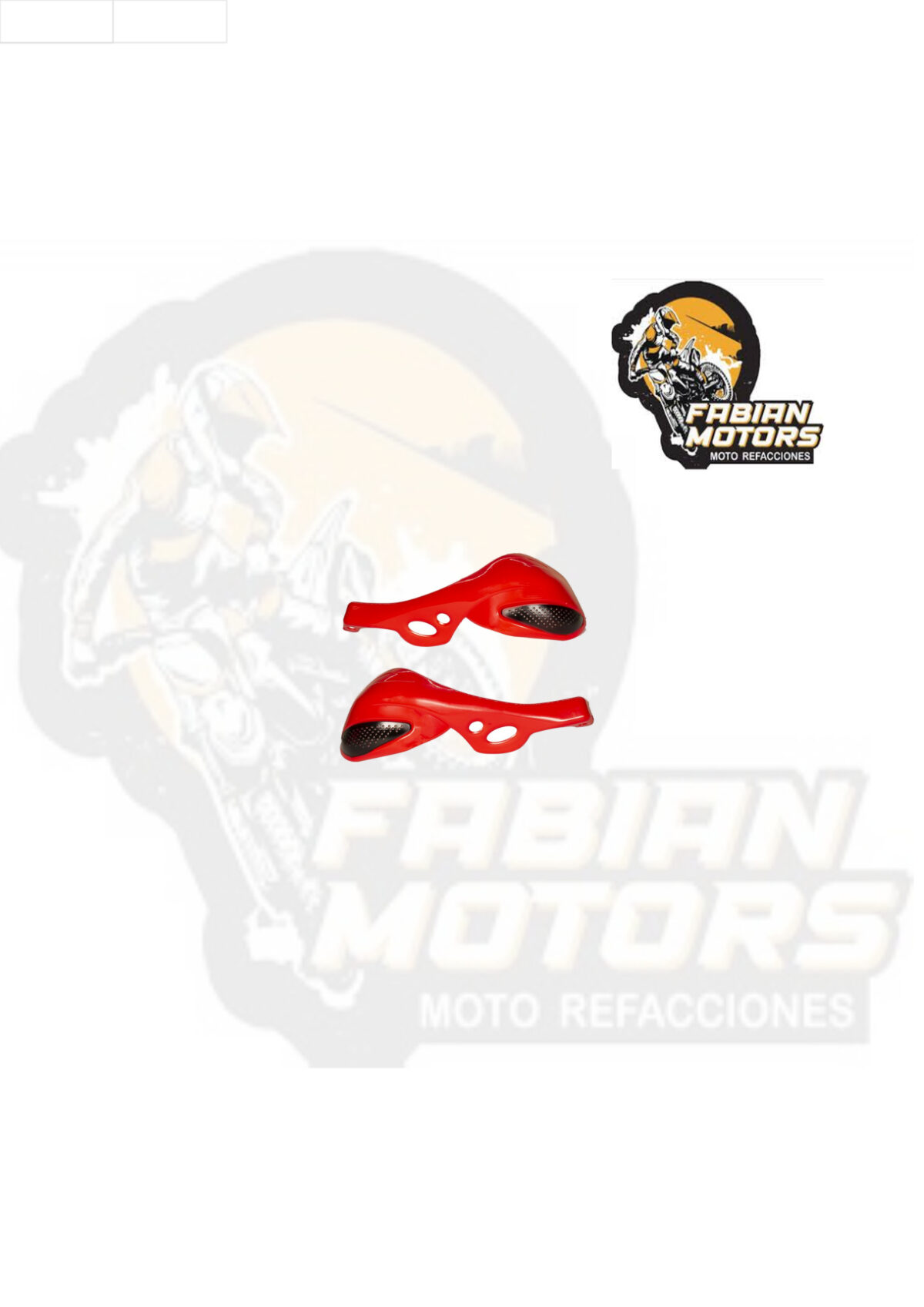 PROTECTOR DE MANIJA ROJO SCOOTER UNIVERSAL A000 (JUEGO)