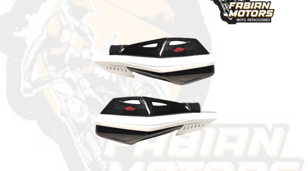 136-000033 PROTECTOR MANIJA NEGRO/BLANCO UNIVERSAL 005 (JUEGO)