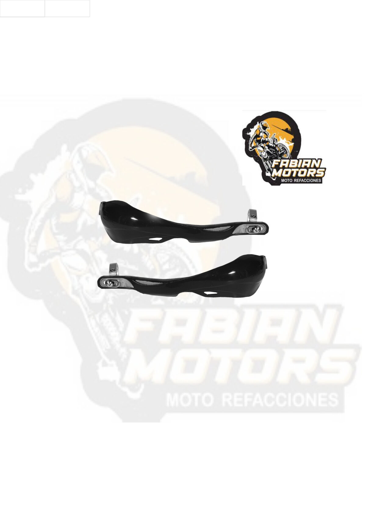 PROTECTOR MANIJA NEGRO UNIVERSAL ALMA METAL SR01V (JUEGO)