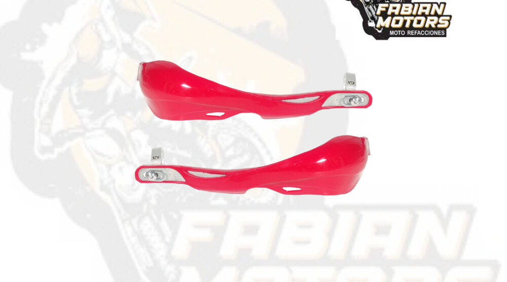136-000063 PROTECTOR MANIJA ROJO UNIVERSAL ALMA METAL SR01 (JUEGO)