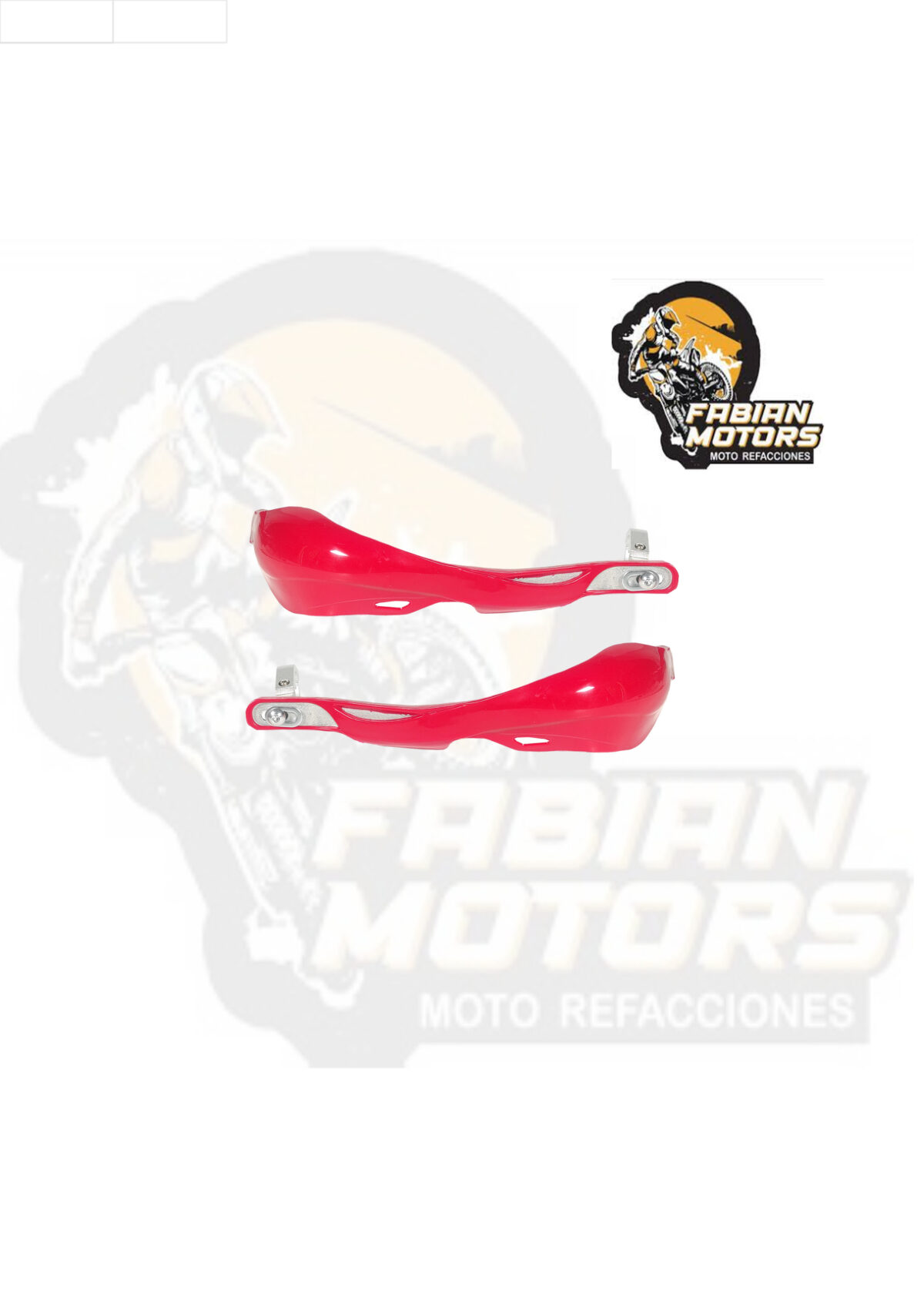 PROTECTOR MANIJA ROJO UNIVERSAL ALMA METAL SR01 (JUEGO)