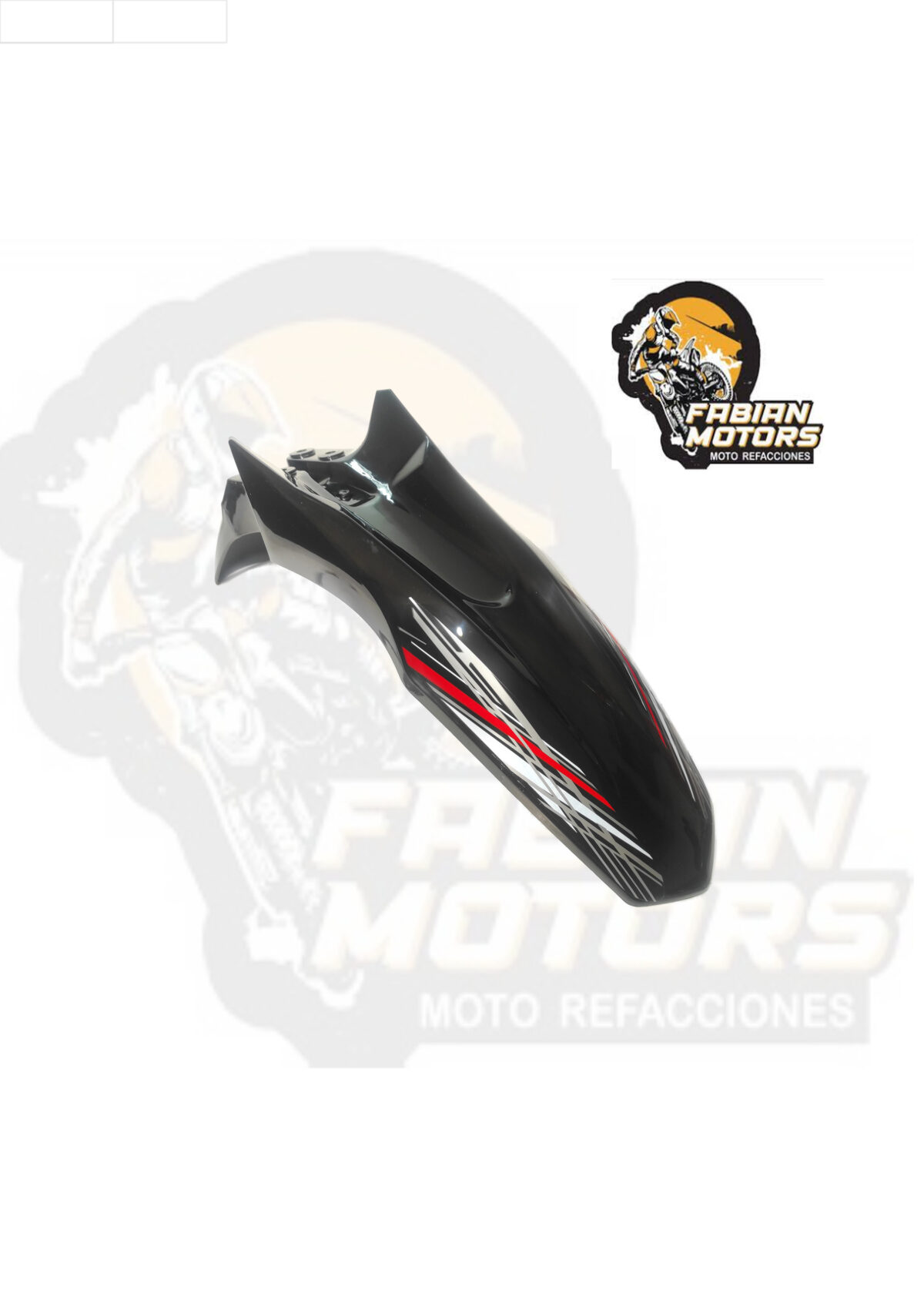 SALPICADERA DELANTERA NEGRA P/ XEVERUS 250