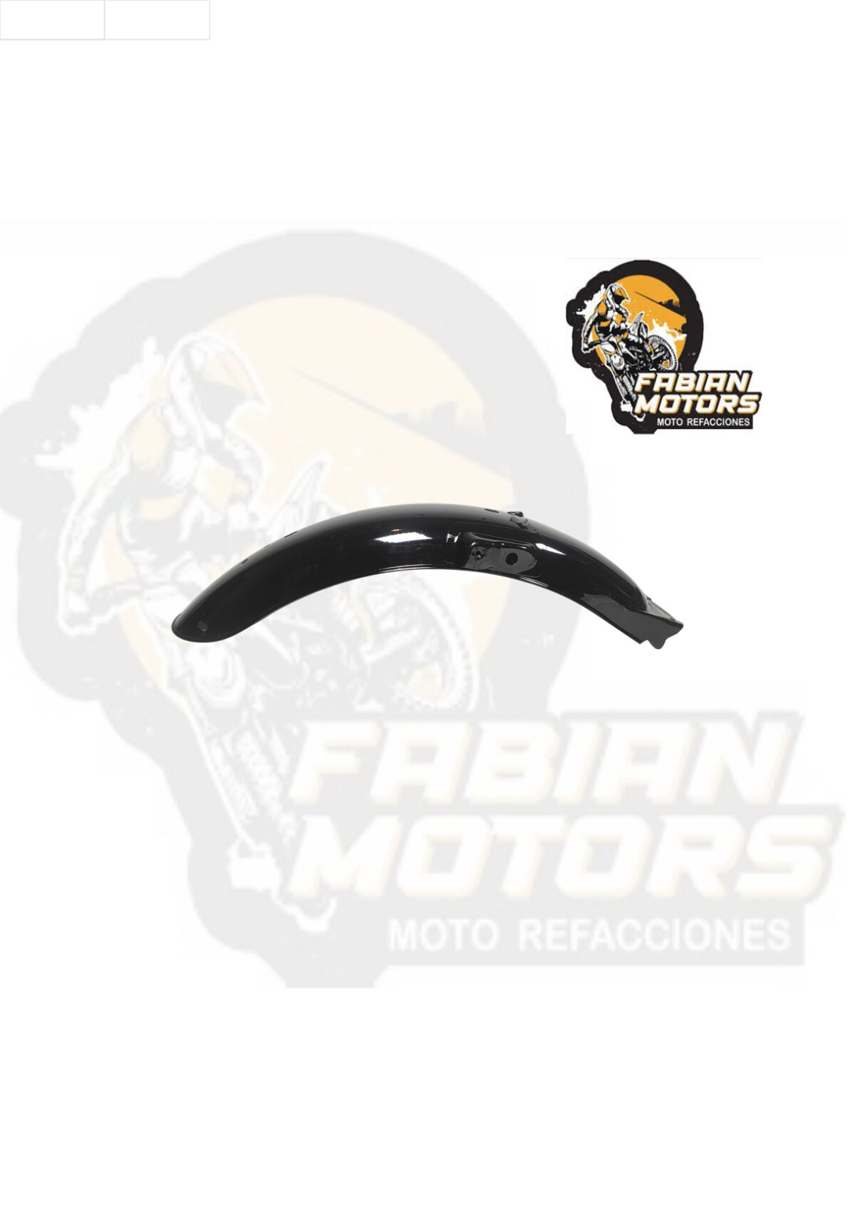 SALPICADERA TRASERA NEGRA P/ FT-150 '24-'25, P/ FT-125 '22-'25, P/ DT-150 CLASICA, P/ FT-150TS, P/ DT-125 SPORT
