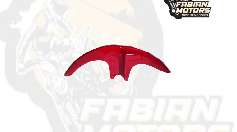 SALPICADERA DELANTERA ROJA P/ FT-125 (MOD. 09-18)